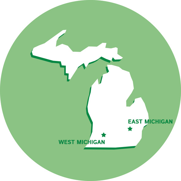 michigan map