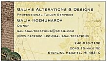 Image of Galia’s Alterations & Designs